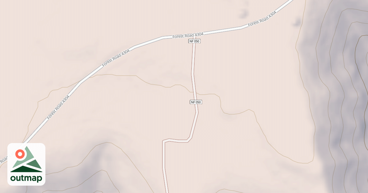 Map of INDIAN TOM CORRAL