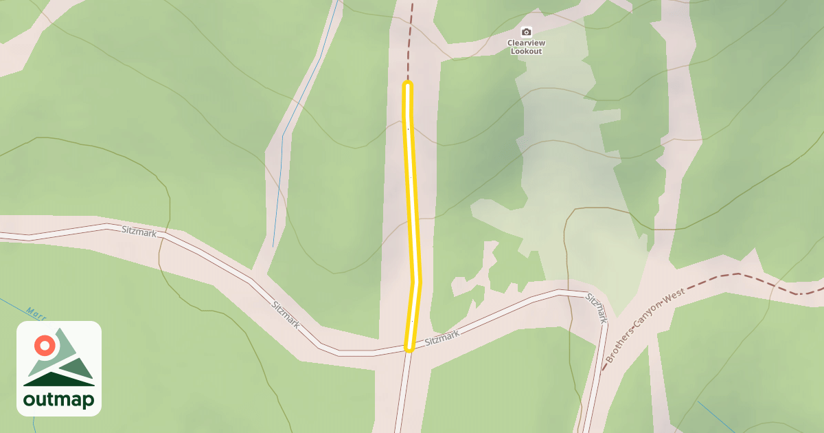 Map of Baden Powell Trail
