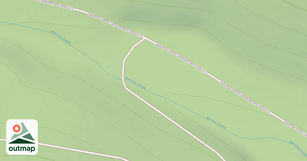 Map of BARRON VIEW
