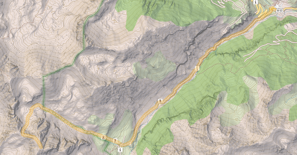 Map preview of La Sanguinerette — Saint-Dalmas-le-Selvage