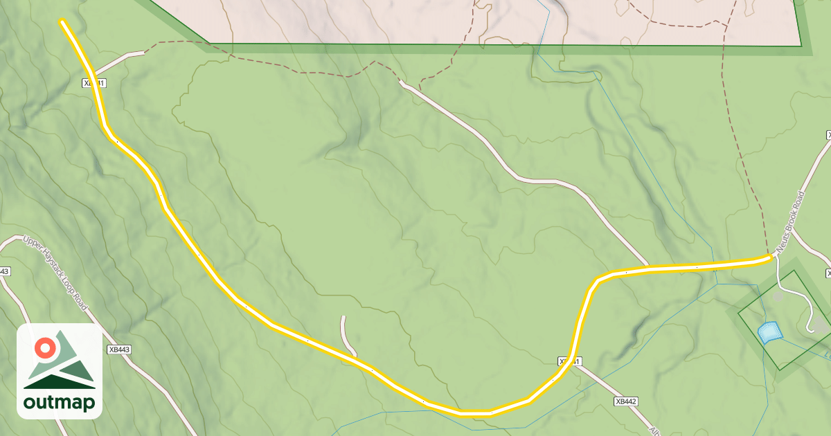 Map of Neuts Brook Road