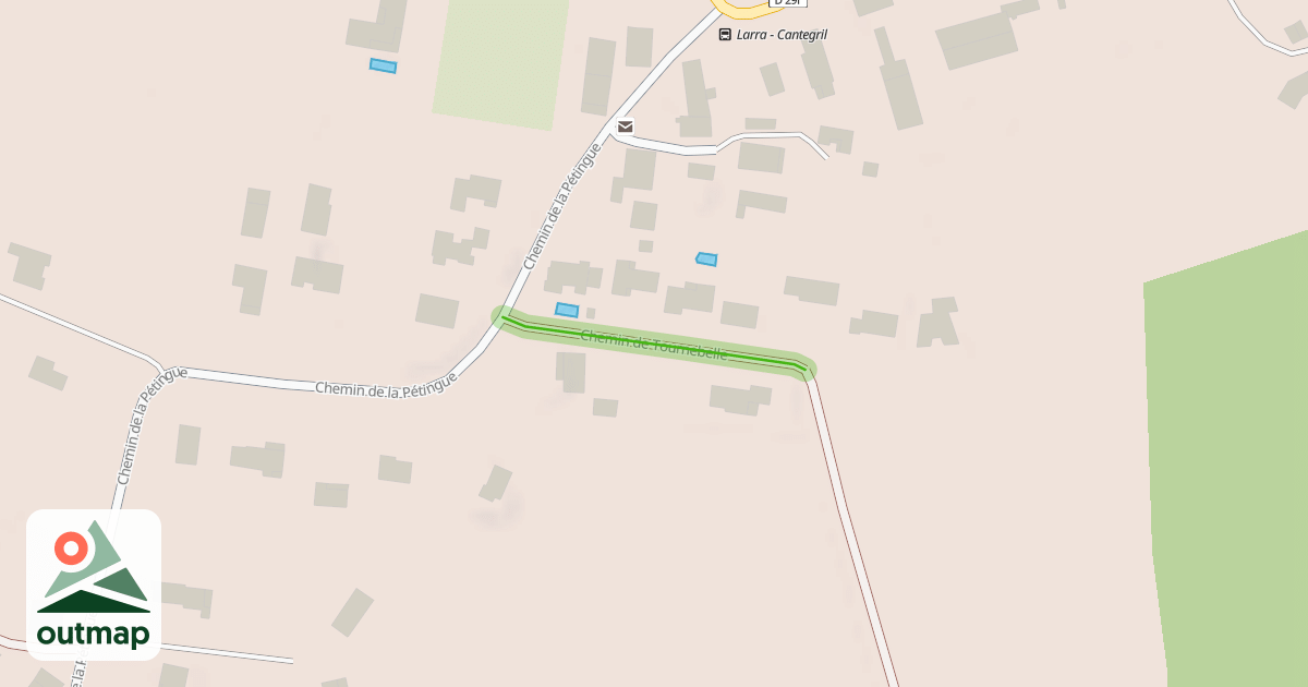 Map of Chemin de Tournebelle
