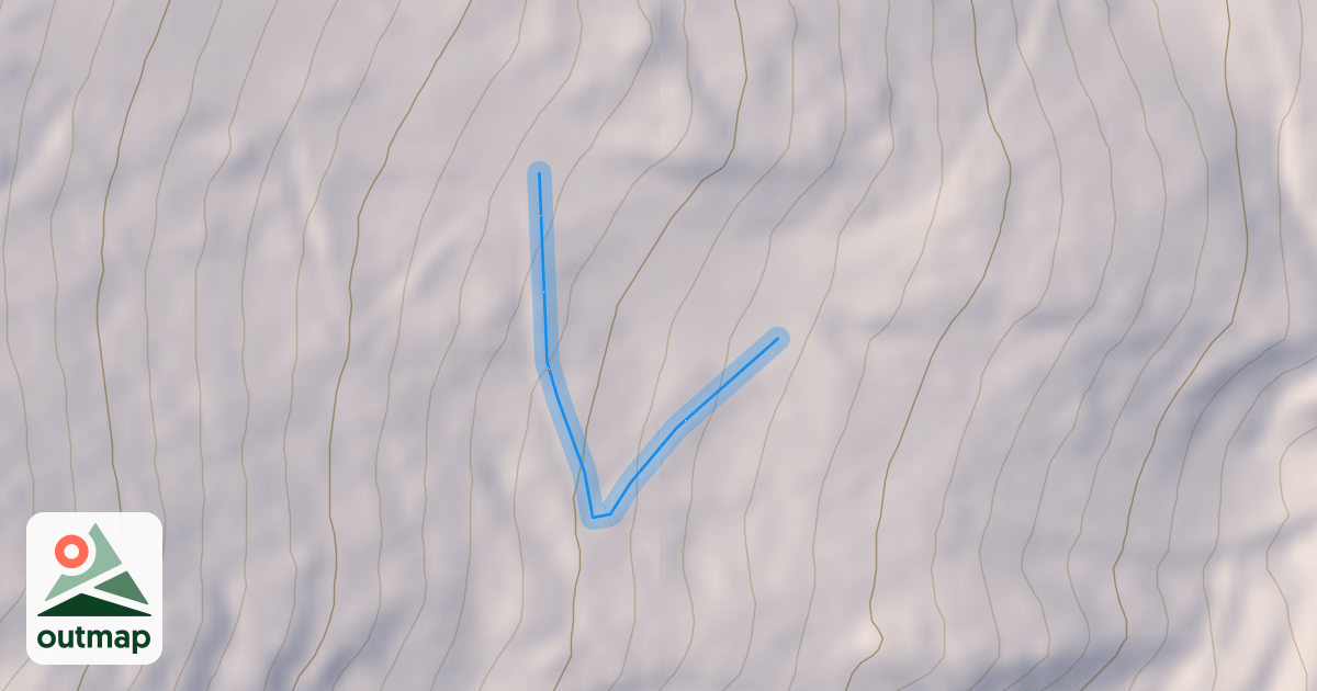 Map of Lower Switchback