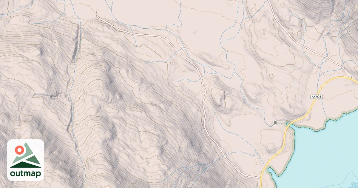 Map of HARRIS RIVER ROAD