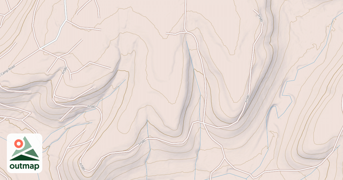 Map of SPRING CREEK