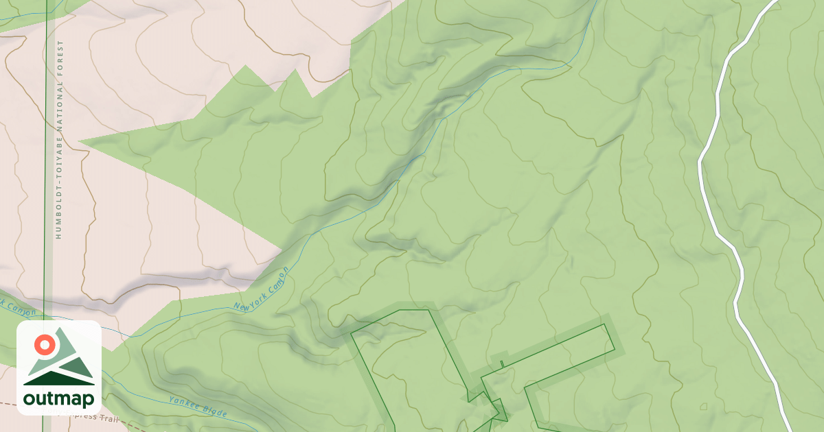 Map of NORTH SILVER KING