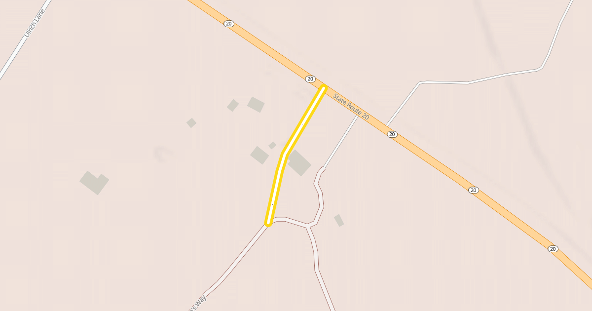 Map preview of John's Way