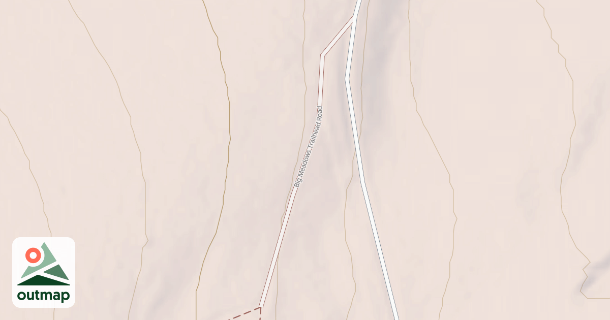 Map of BIG MEADOWS T.H