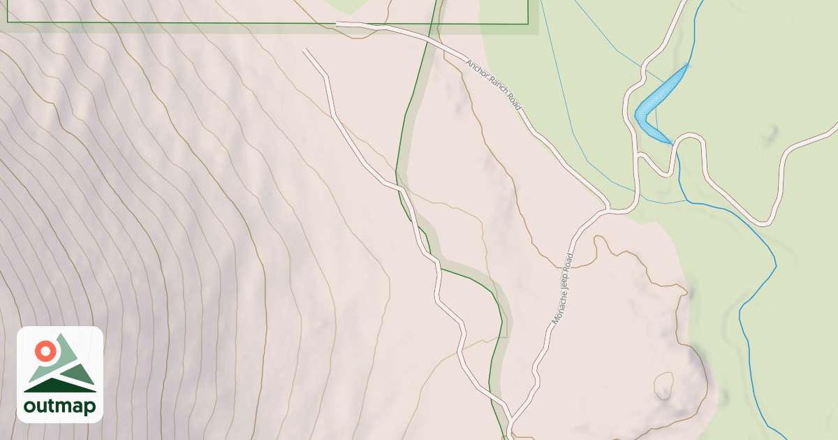 Map of ANCHOR RANCH ROAD