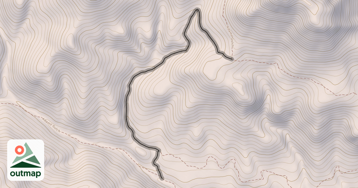 Map of Griffin Butte Connector Trail #839