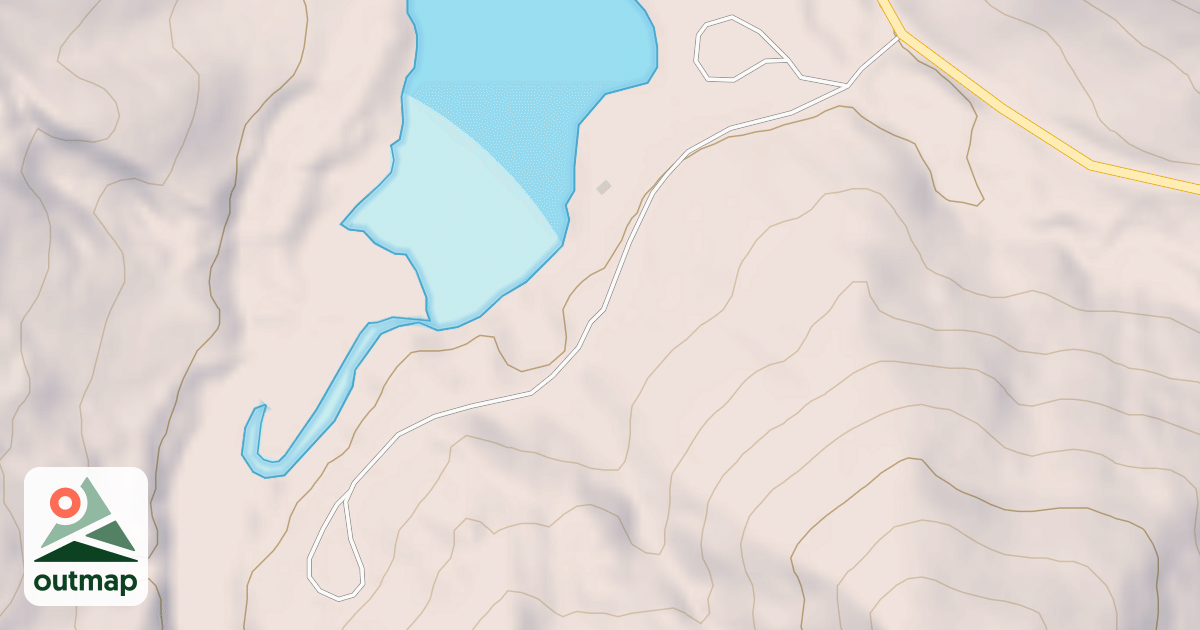 Map of COOK LAKE BR 1A