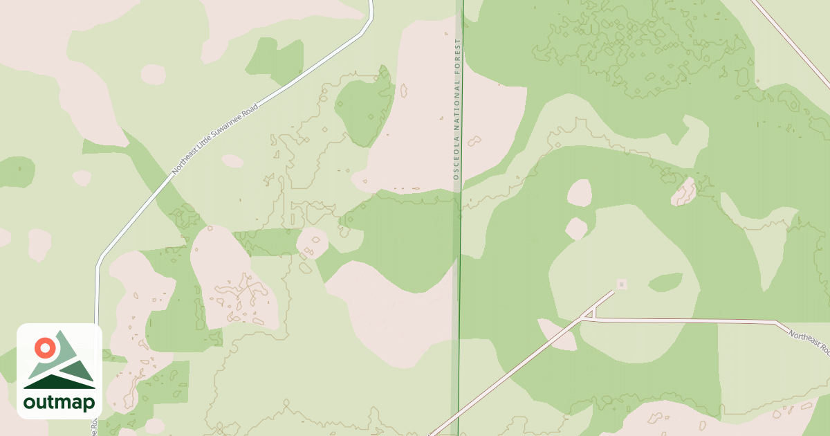 Map of USFS Motor Vehicle Use Map Roads {B5BC02FD-EFF2-410A-A763-9364D40A694E}