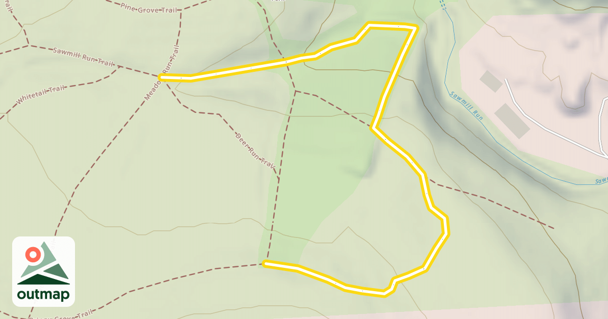 Map of Breakneck Trail