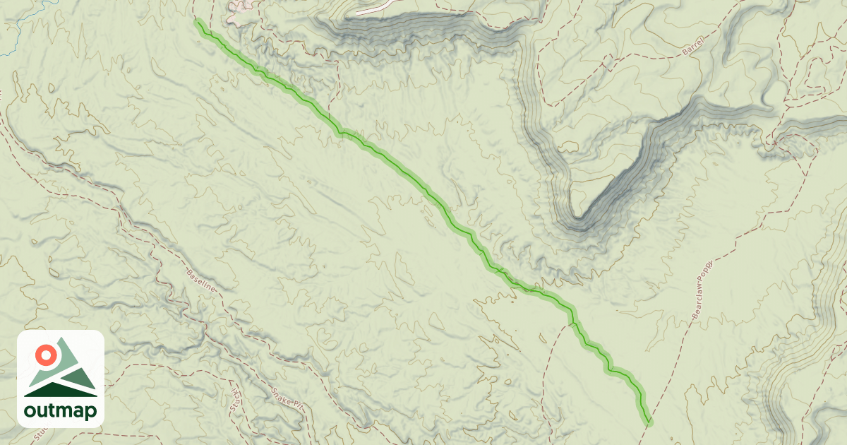 Map of Flowmaster (Stucki Cutoff)