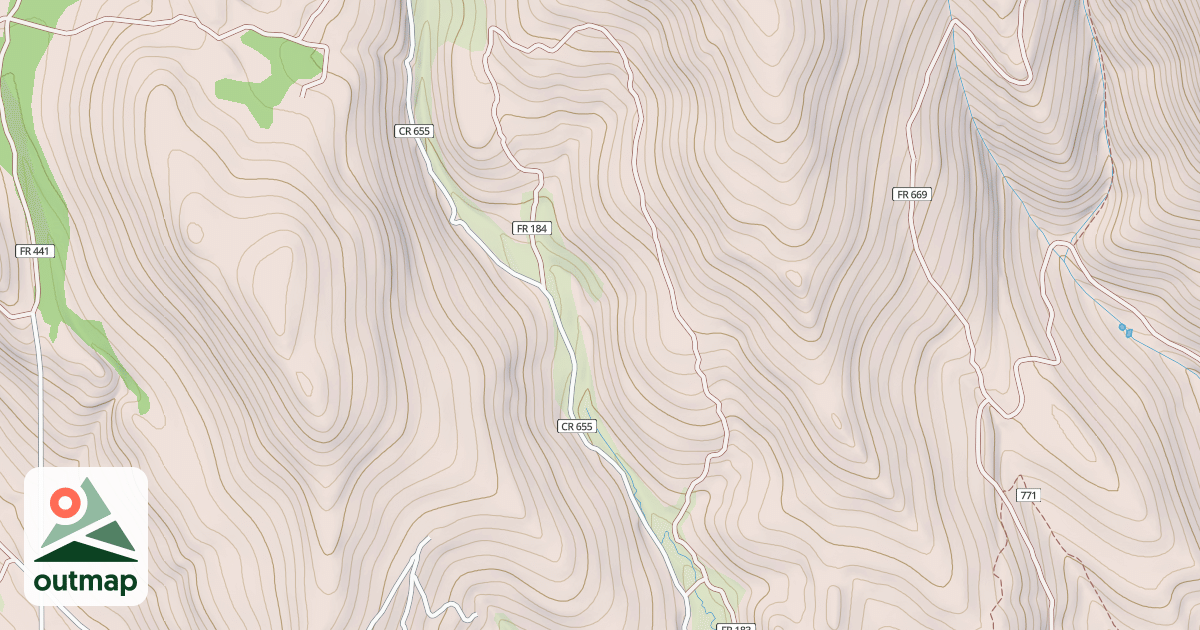 Map of RIDGE