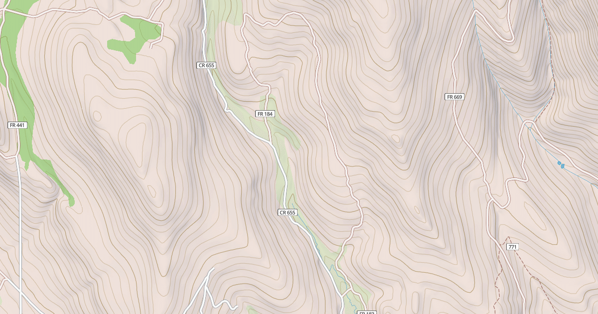 Map preview of RIDGE