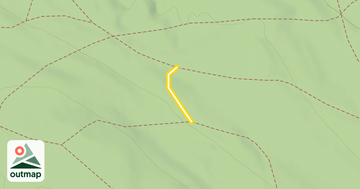 Map of 3.5 km Race Cutoff
