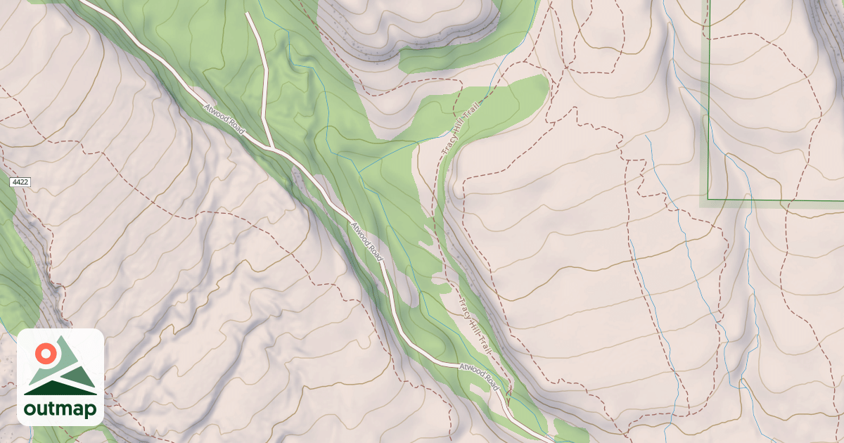 Map of CATHERINE CREEK