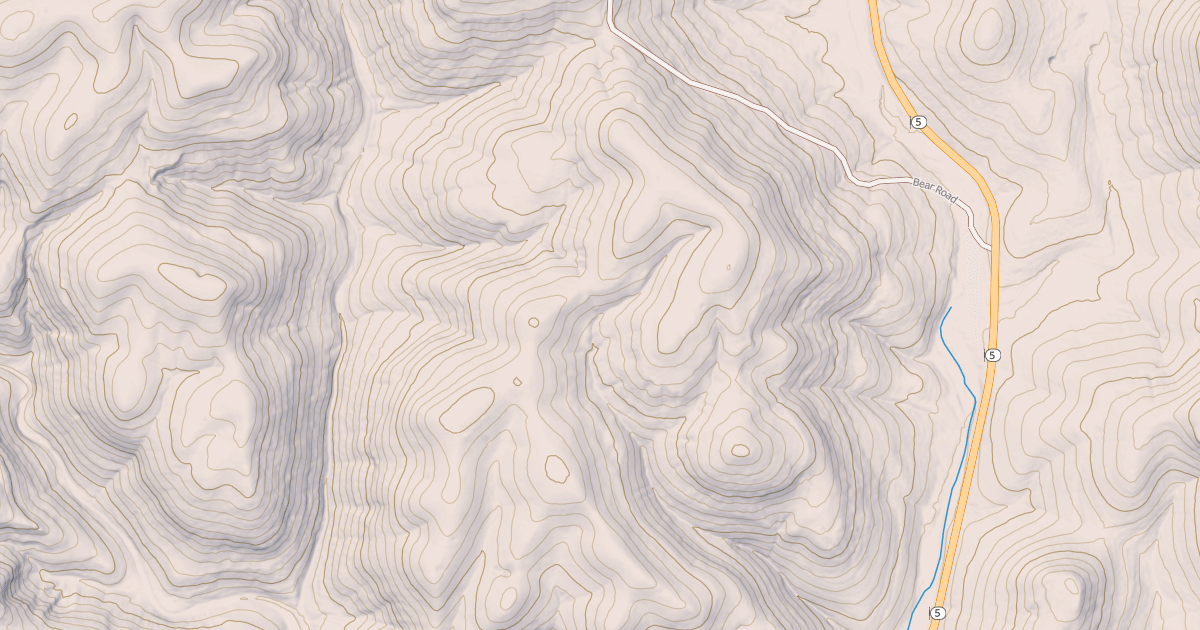 Map preview of USFS National Forest System Roads {86B73782-07A8-4CA2-A7C3-5257186ACD75}