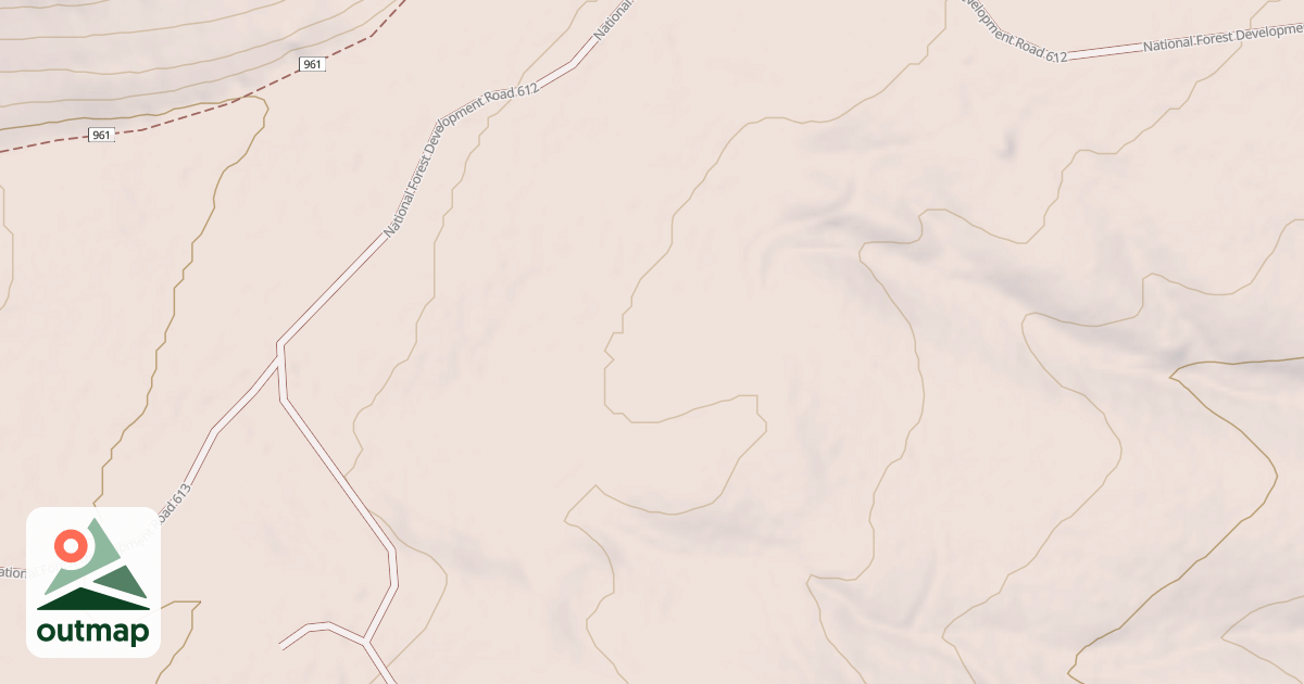 Map of USFS National Forest System Roads {ABE62CF0-FAE3-42BE-8EFF-6968BB80C122}