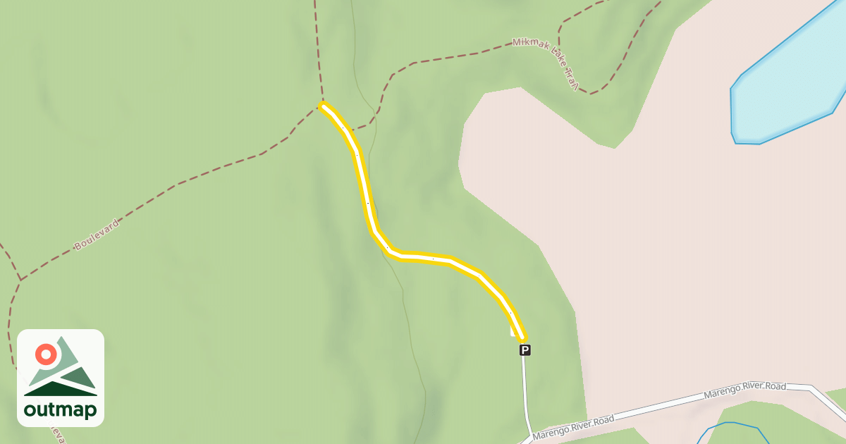 Map of Boulevard
