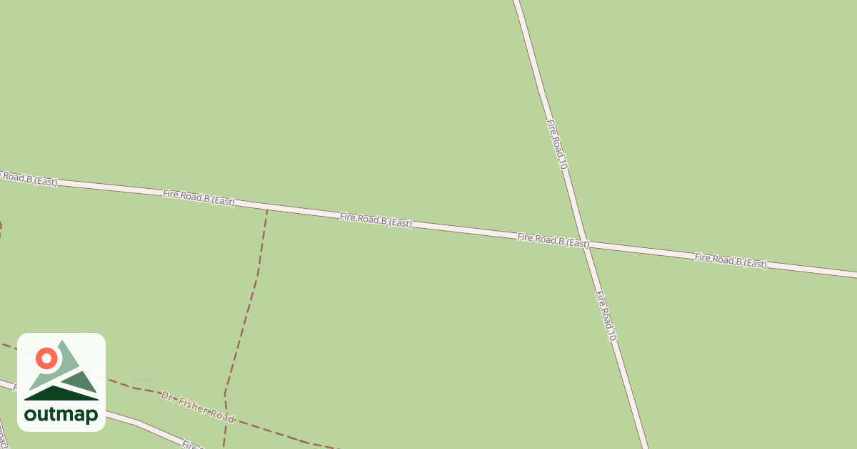 Map of Fire Road 58