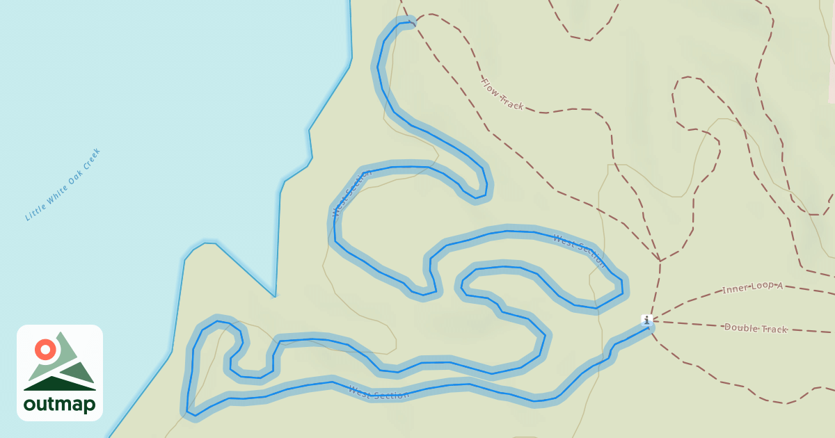 Map of West Section