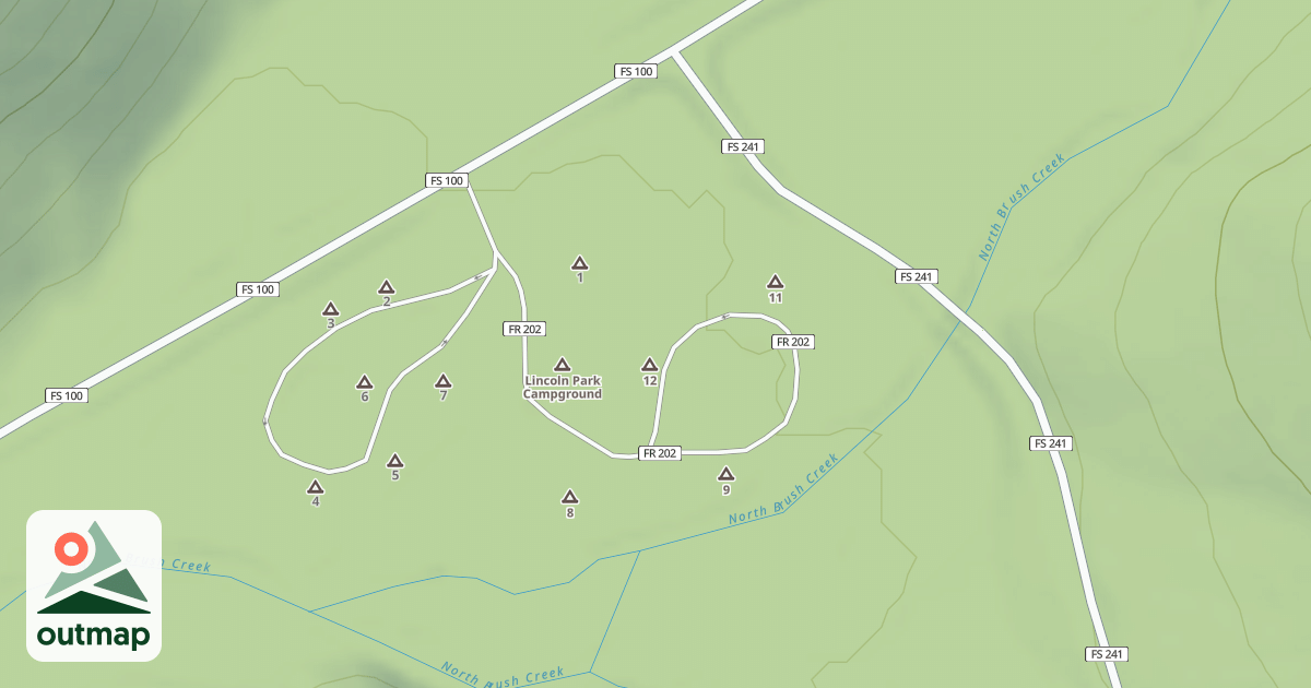 Map of LINCOLN PARK CG
