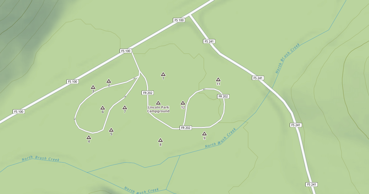 Map preview of LINCOLN PARK CG