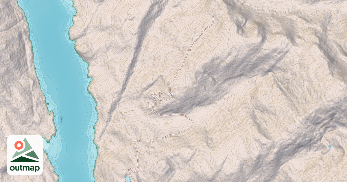 Map of Twin Lakes 8446000 Road