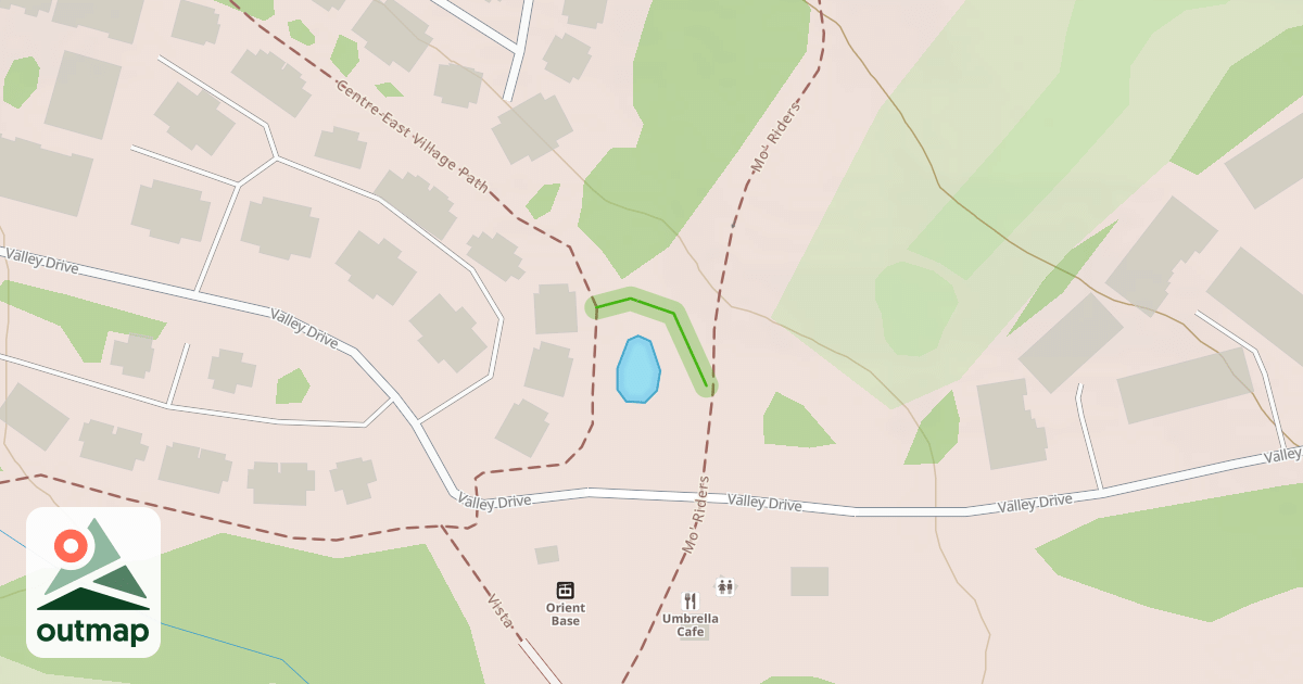 Map of Centre-East Village Path