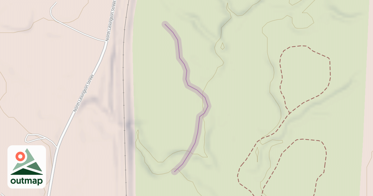 Map of Omega Trail