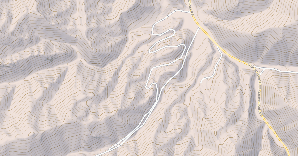 Map preview of MILL FLAT ATV