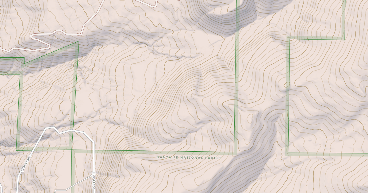 Map preview of USFS National Forest System Roads {1002325B-A13F-4AC3-8128-6695254634E2}