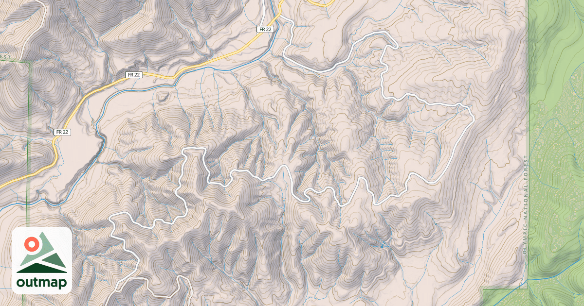 Map of COUGAR MOUNTAIN