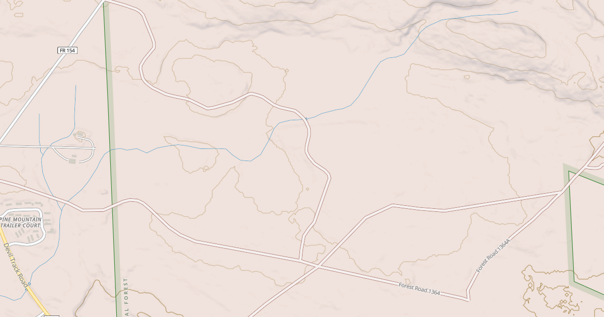 Map preview of ELBOW CREEK