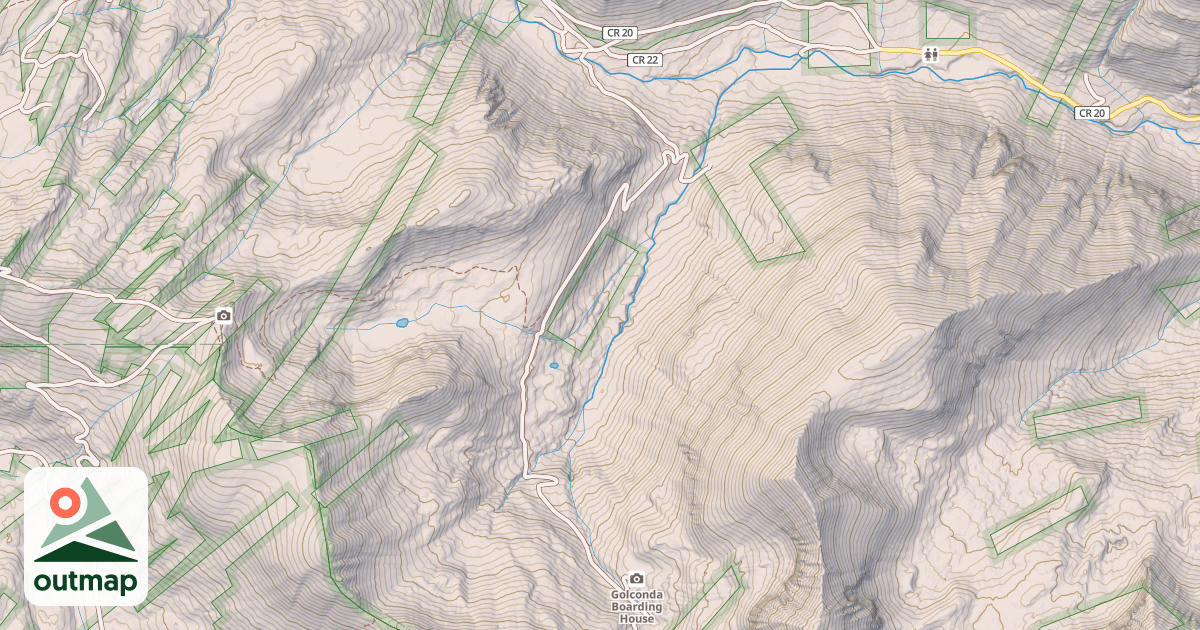 Map of County Road 21