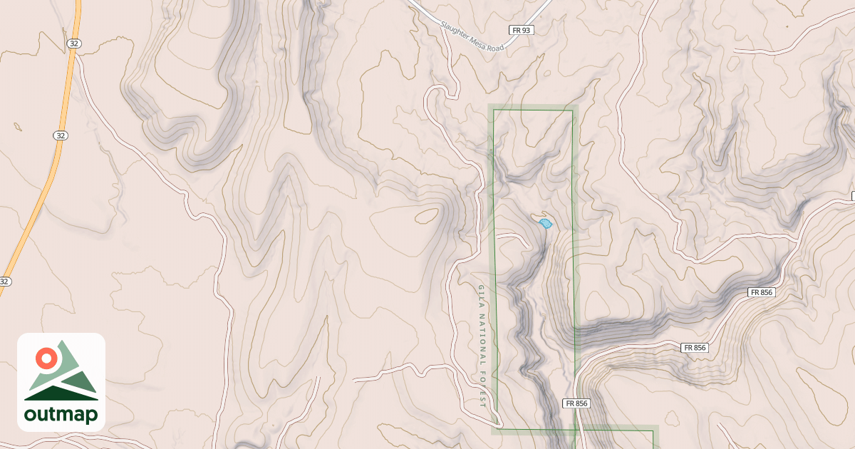 Map of 4008 E