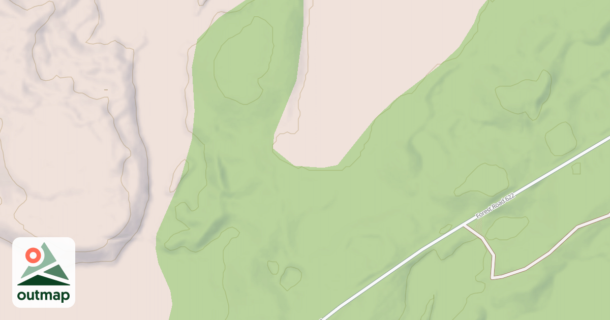 Map of FR 622E