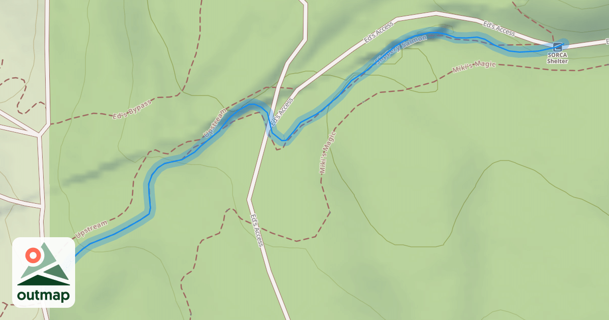 Map of Slippery Salmon