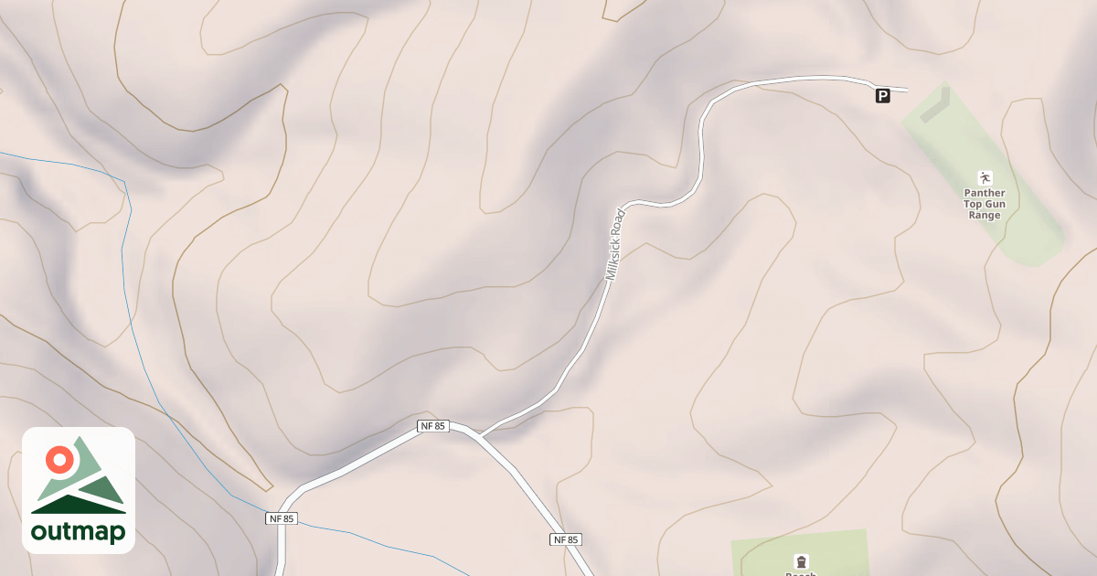 Map of MILKSICK