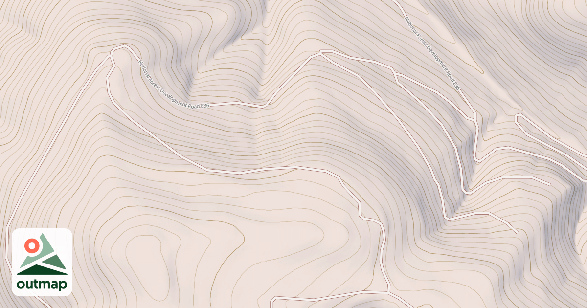 Map of LAMB CREEK