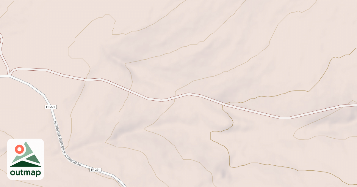 Map of HIGHWAY CUTOFF