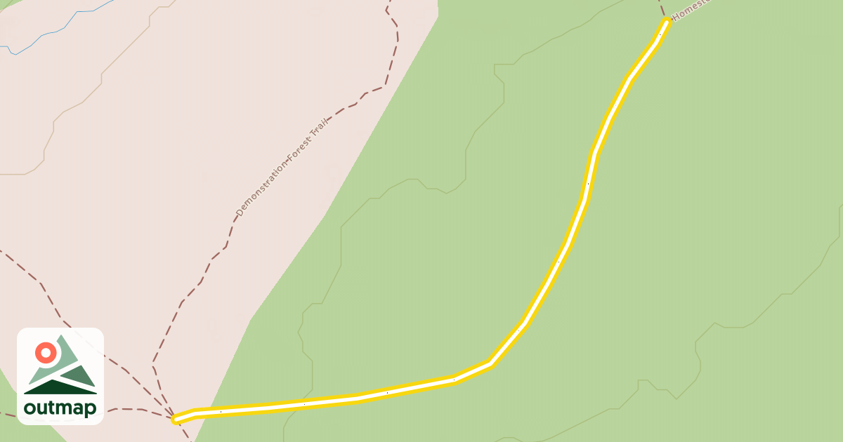 Map of Homestead Loop