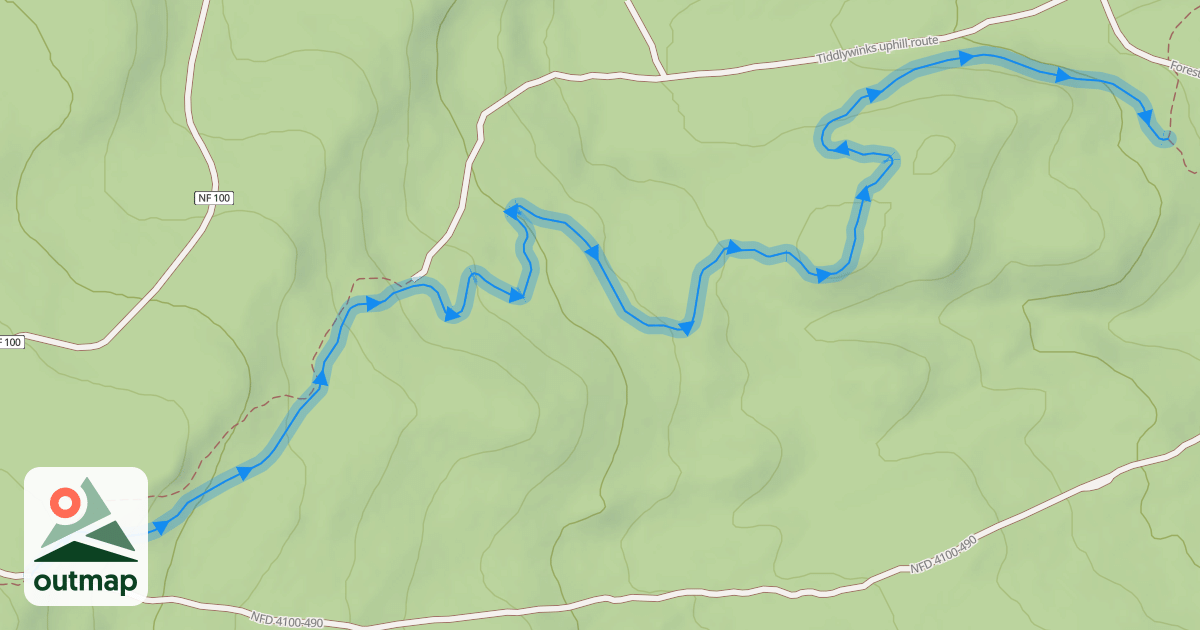 Map of Tiddly Winks (Lower)