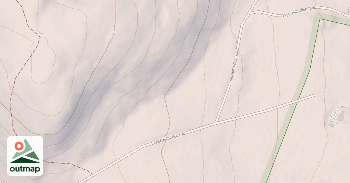Map of Daniels Trail