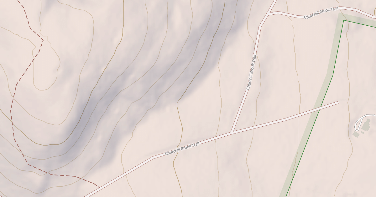 Map preview of Daniels Trail