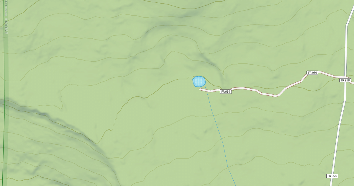 Map preview of USFS Motor Vehicle Use Map Roads {87C903BE-0289-433C-8D9F-81064EE75A3A}