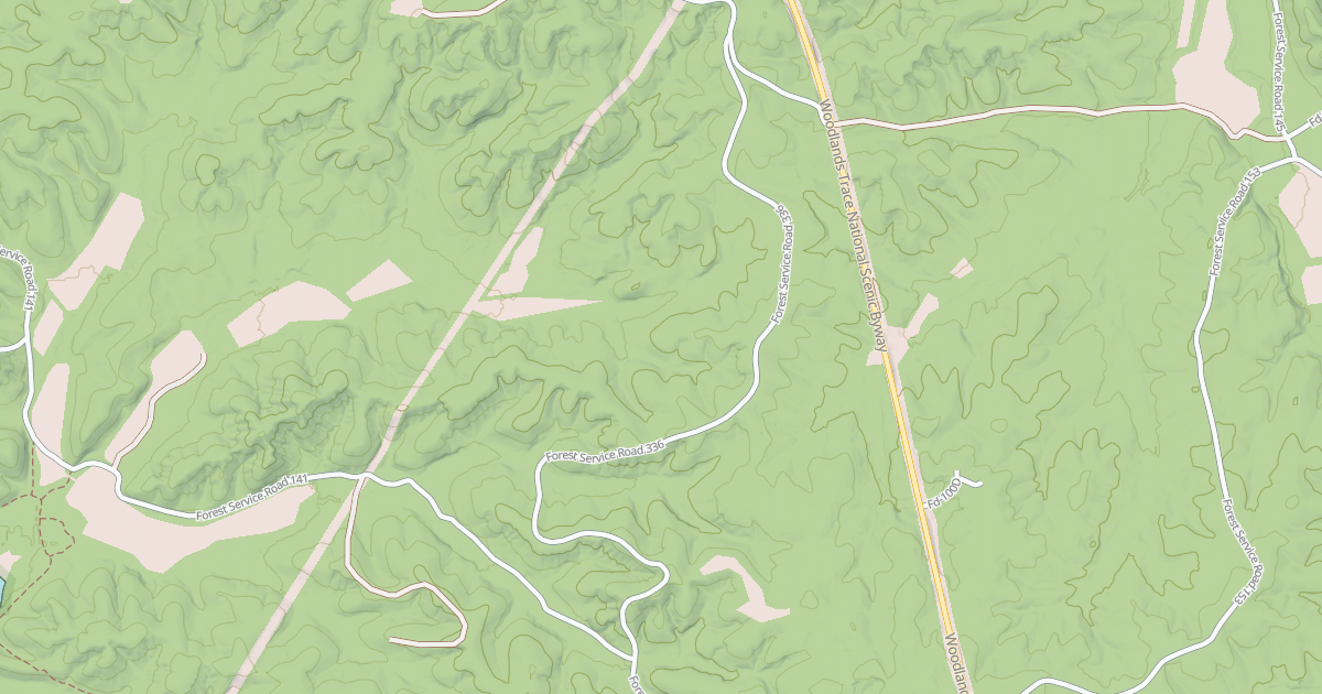Map preview of VICKERS RIDGE ROAD