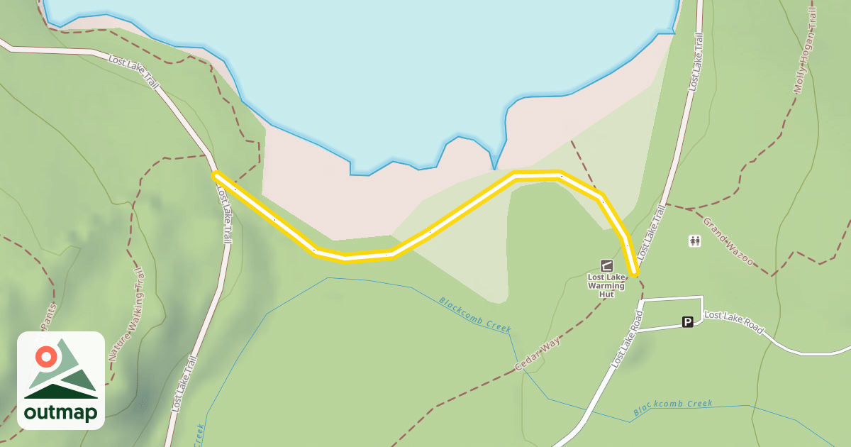 Map of Beach Cut
